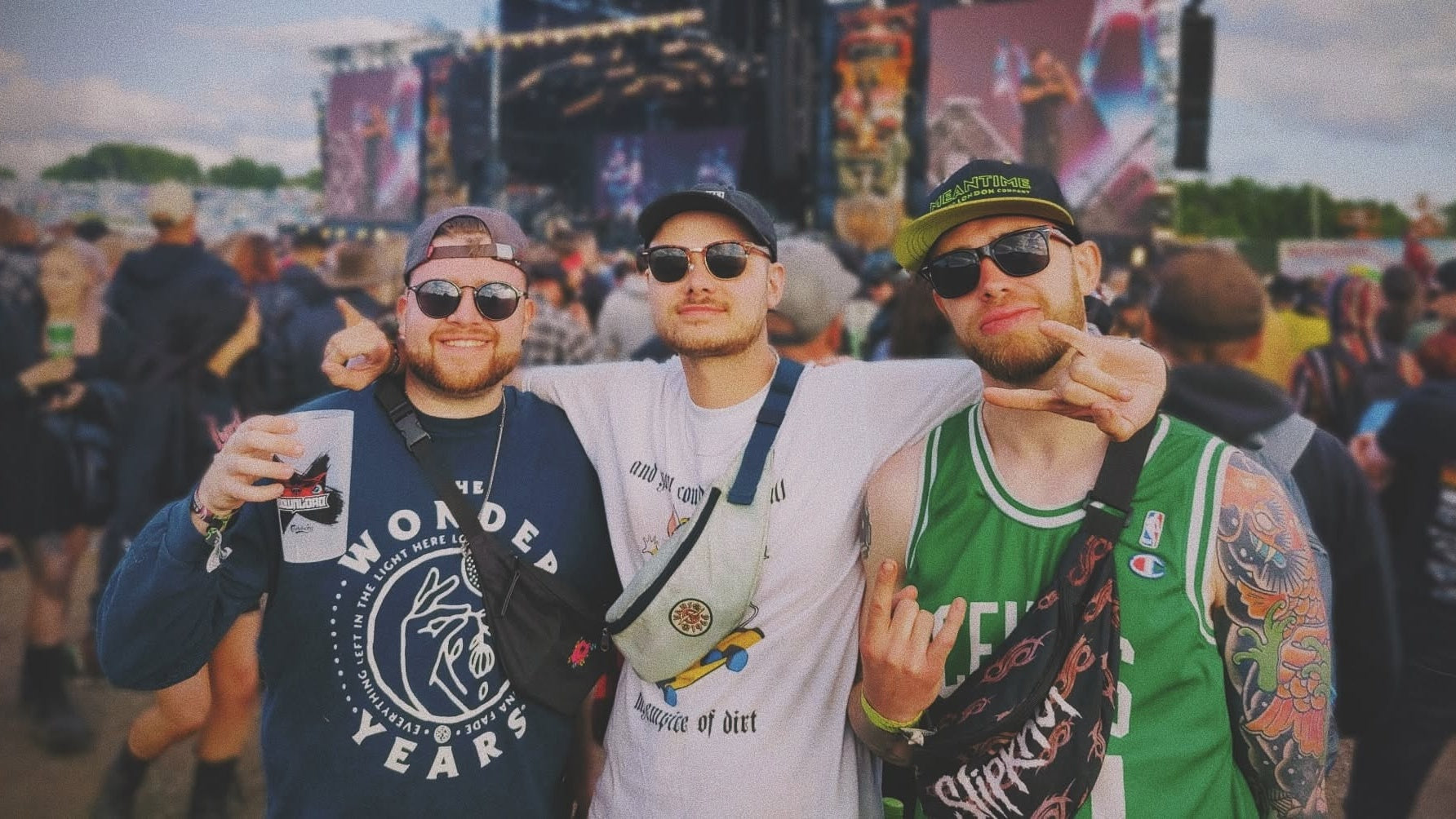 Ragamuffin Music Podcast hosts: Dan, Alex and James.