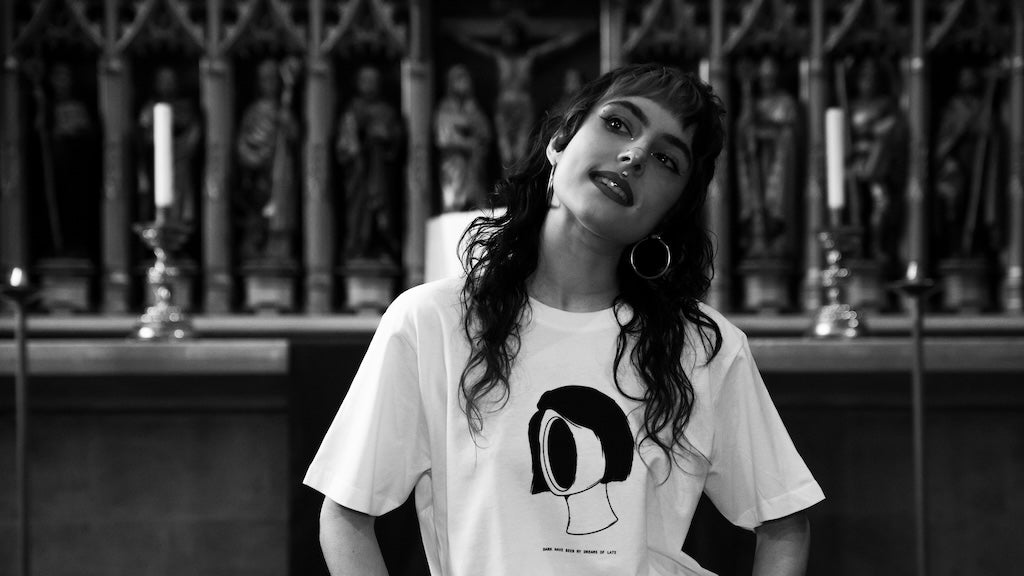 Defects drummer Harry Jennings in Head Cave Tee