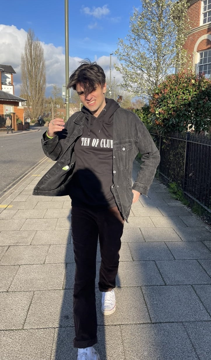 The Ariston frontman Luca Slade in Wave Hoodie