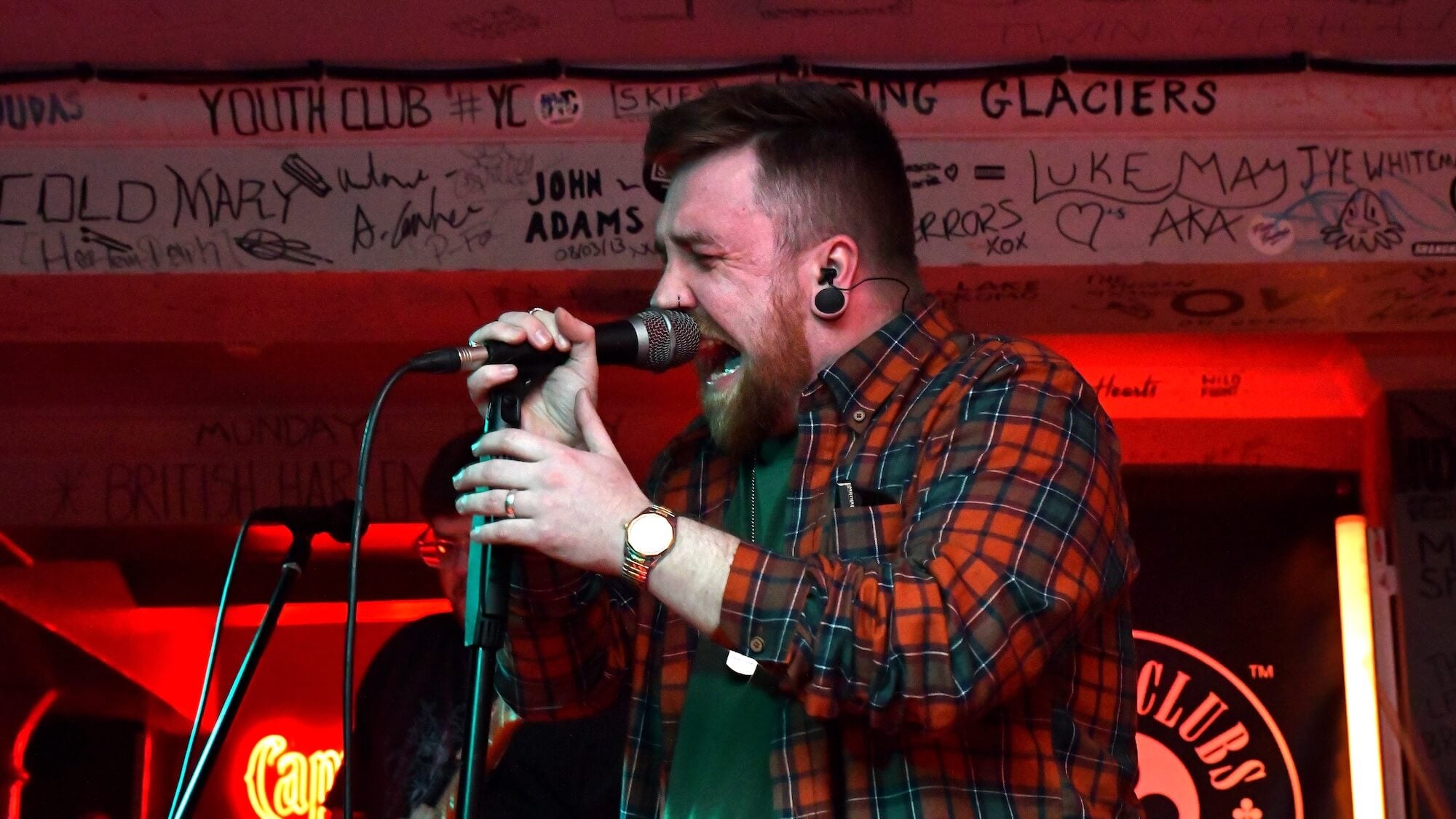 Our Fate alt rock band on stage at TOCstock Fresh Blood 2026