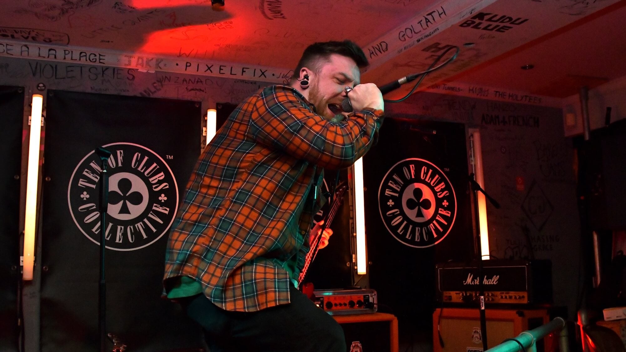 Our Fate alt rock band on stage at TOCstock Fresh Blood 2026