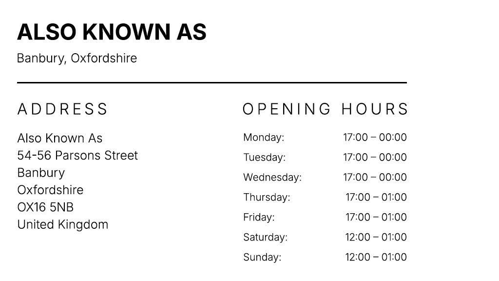 TEN OF CLUBS stockist Also Known As