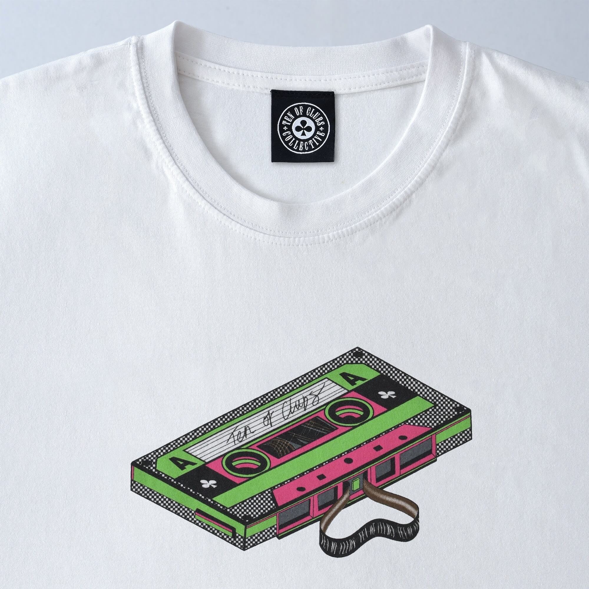 Tape Long Sleeve alt graphic t-shirt