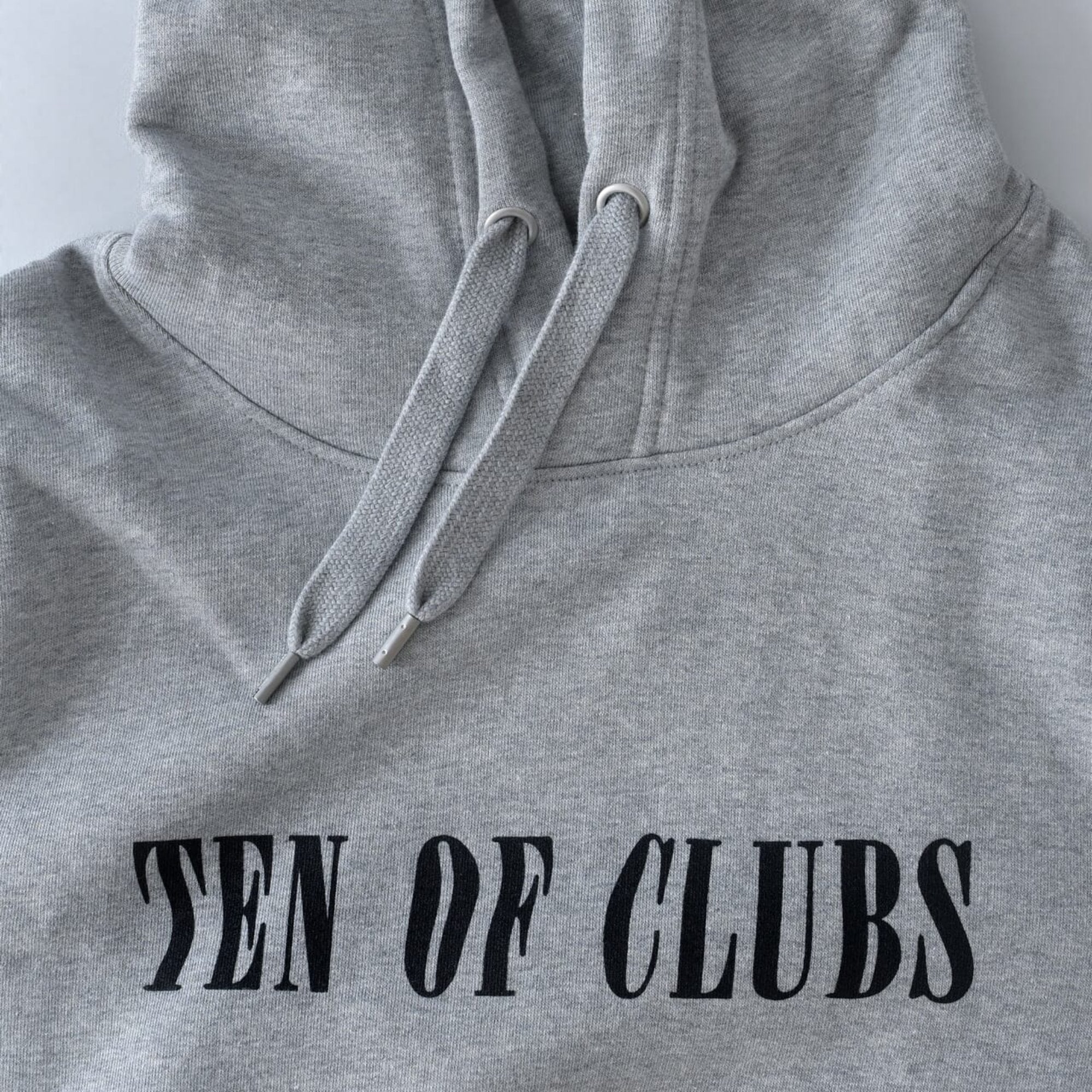 WAVE HOODIE Shirts & Tops TEN OF CLUBS #color_grey