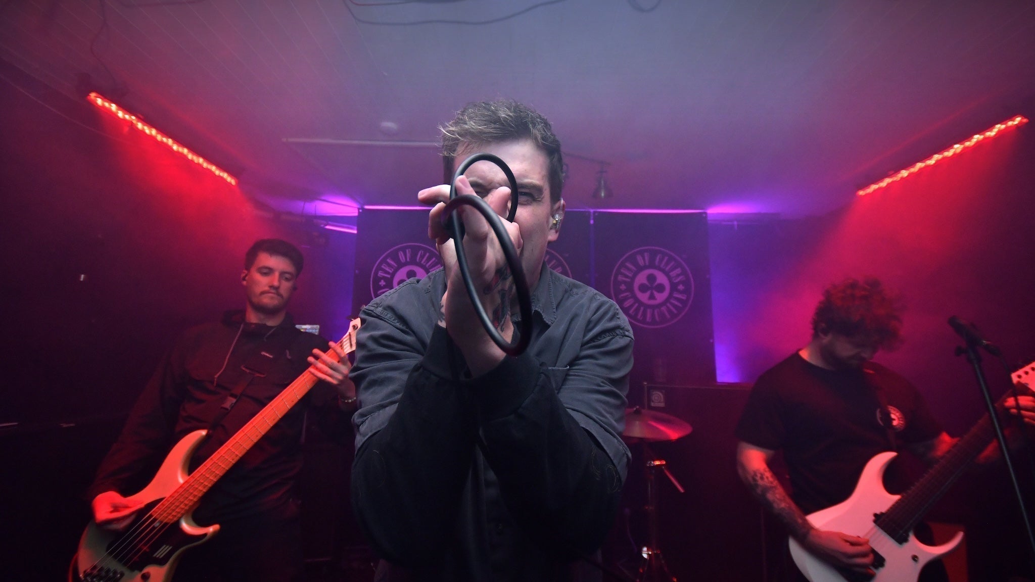 LOVELETTER metalcore band performing at TOC @ The Wheatsheaf, Banbury