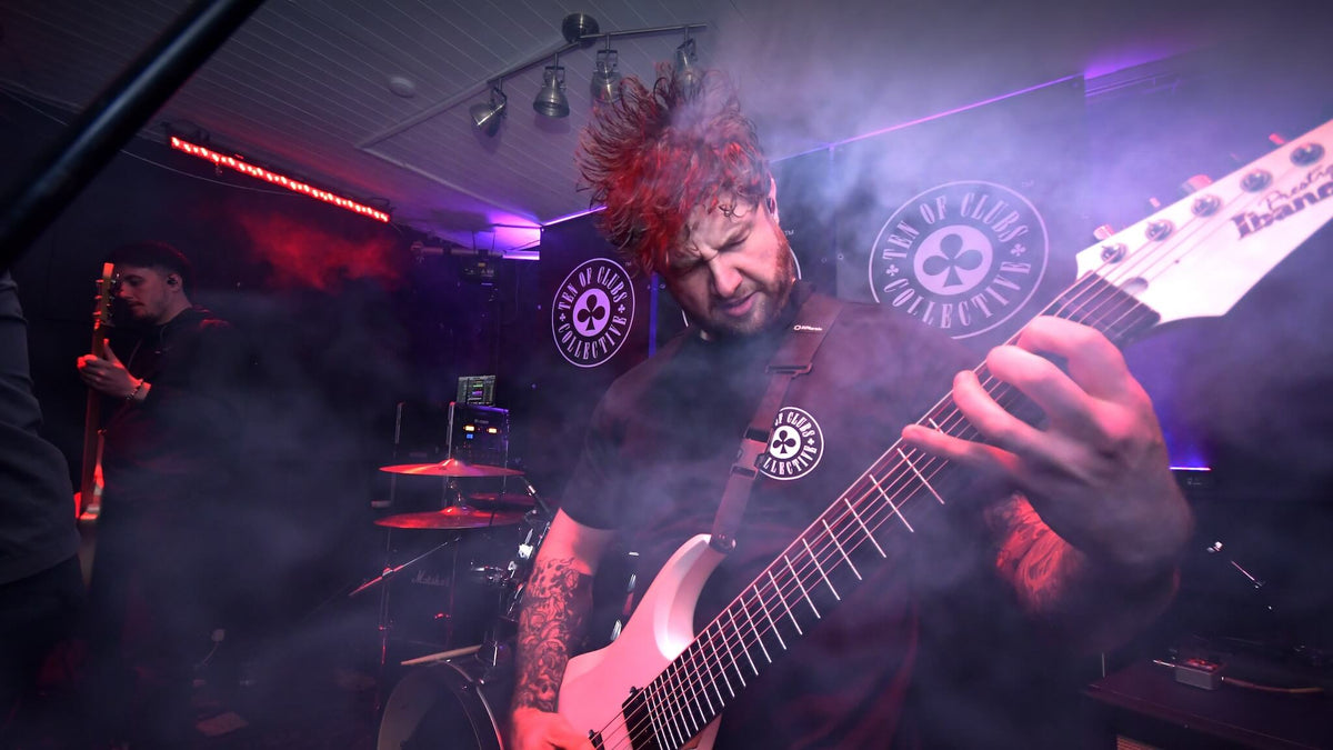 LOVELETTER metalcore band performing at TOC @ The Wheatsheaf