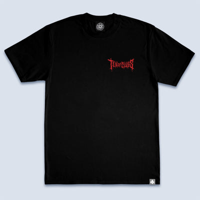 Hellfire Tee chest print alt graphic t-shirt