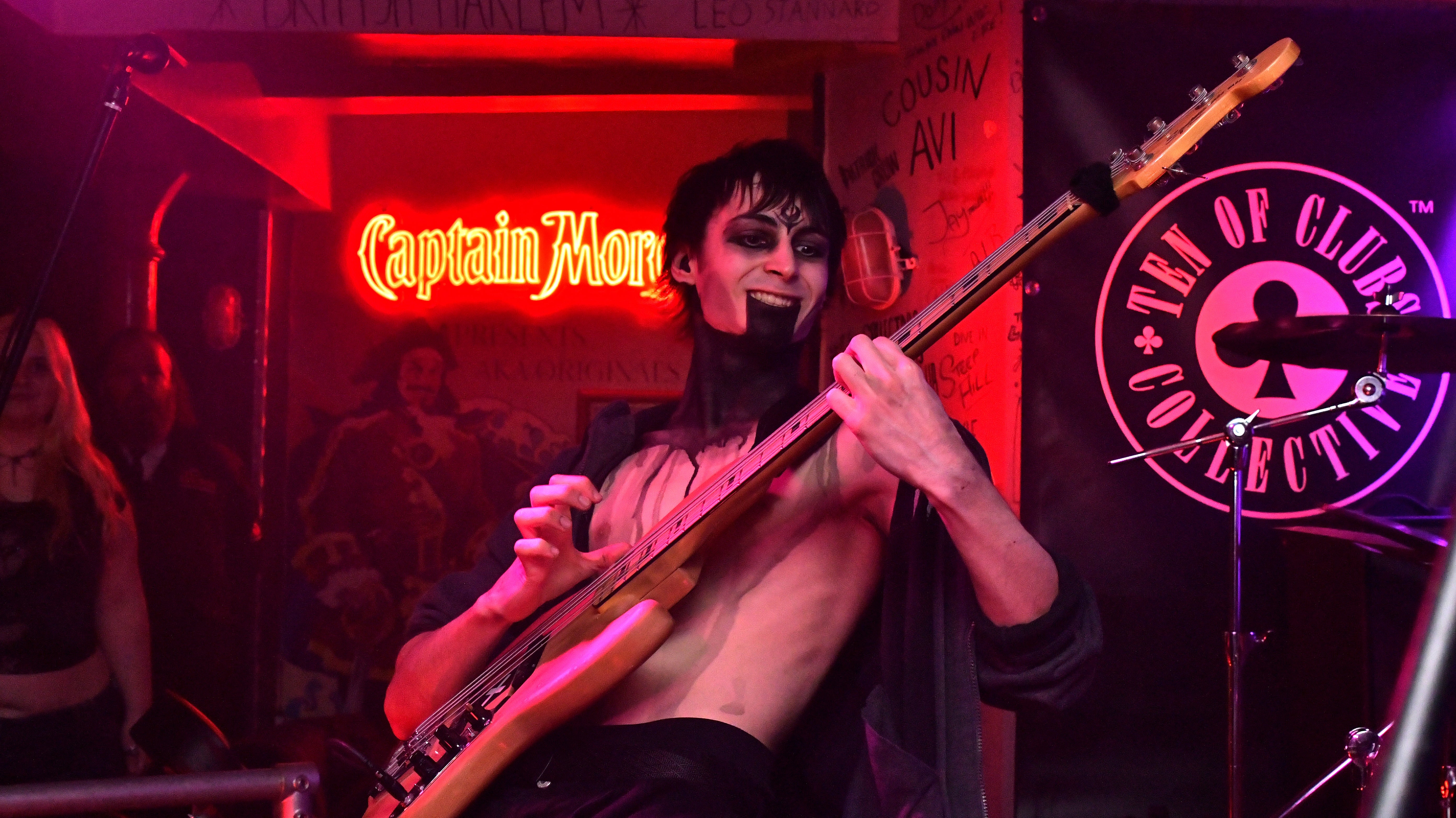 Sacravia bassist Dylan Bridge