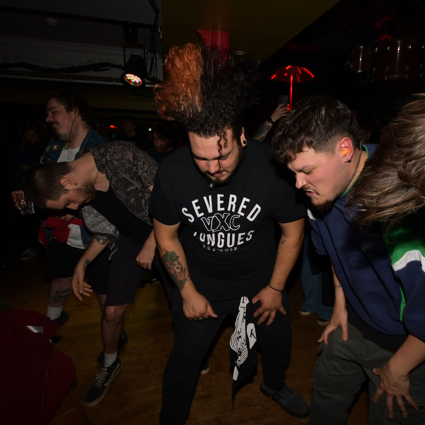 Moshing at TOCstock, the TEN OF CLUBS alternative shindig