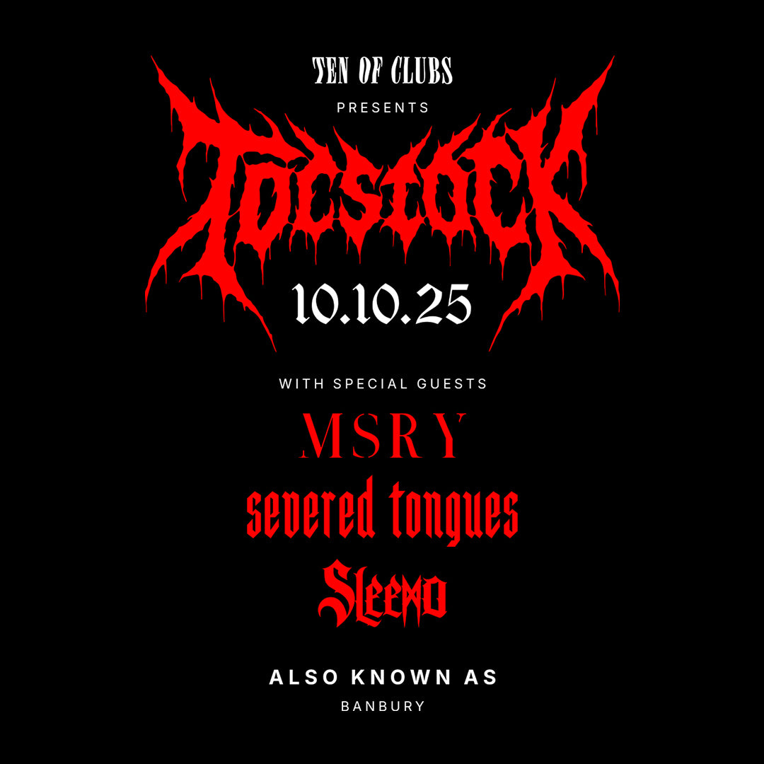 TEN OF CLUB TOCstock Tee back print