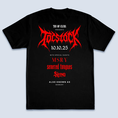 TEN OF CLUB TOCstock Tee back print