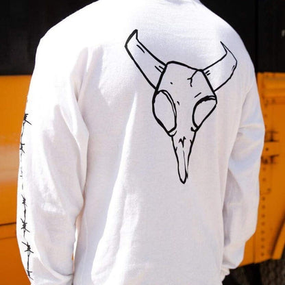 BULL HORNS LONG SLEEVE Shirts & Tops TEN OF CLUBS