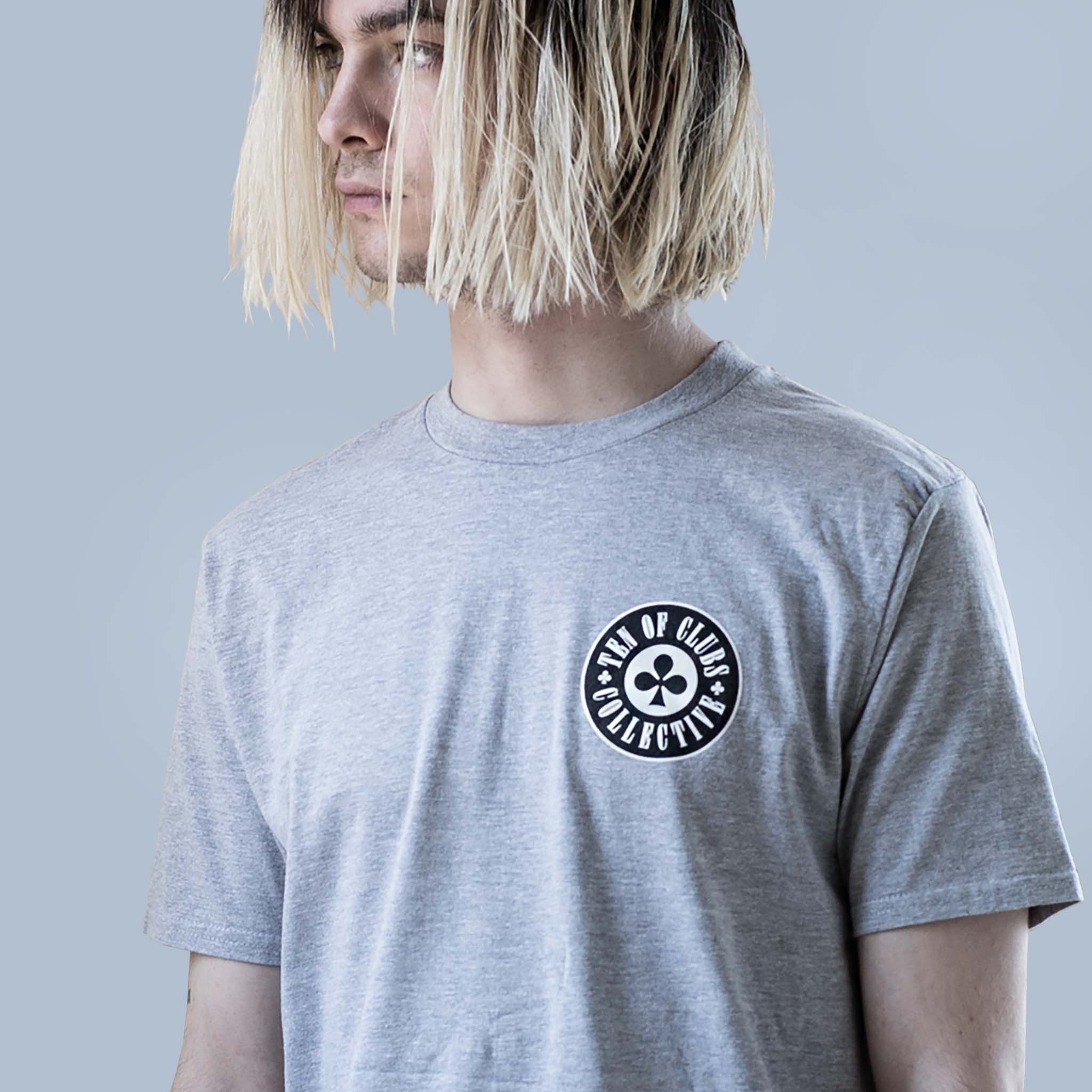 GUNSLINGER TEE Shirts & Tops TEN OF CLUBS #color_grey