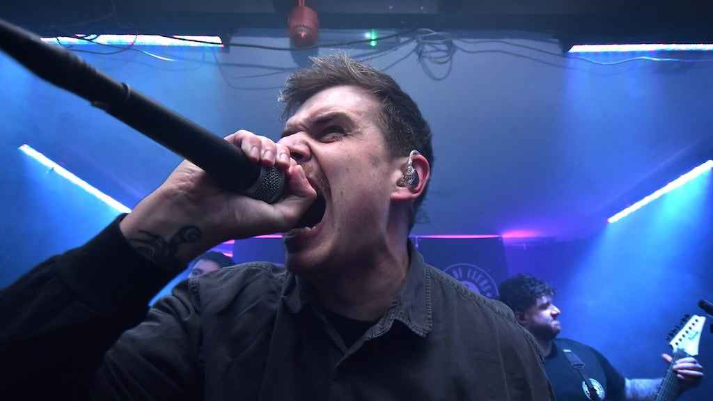 LOVELETTER metalcore band performing at TOC @ The Wheatsheaf, Banbury