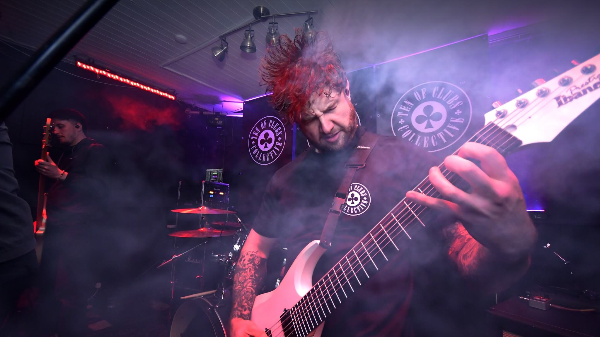 LOVELETTER metalcore band performing at TOC @ The Wheatsheaf