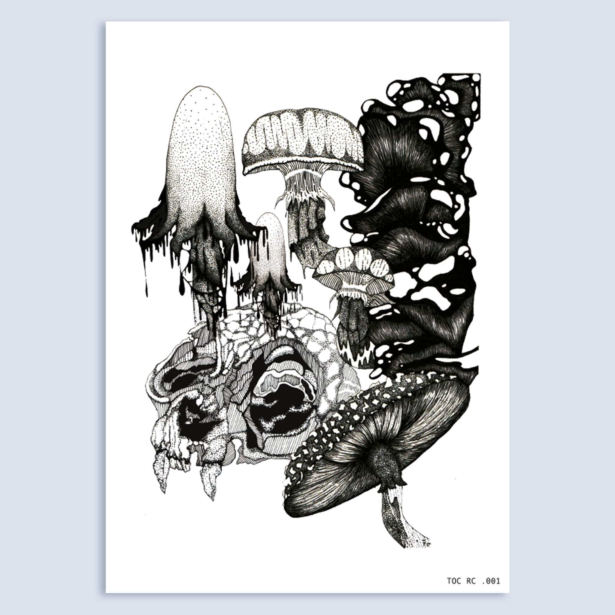 PET CEMETERY A4 ART PRINT Posters, Prints, & Visual Artwork TEN OF CLUBS