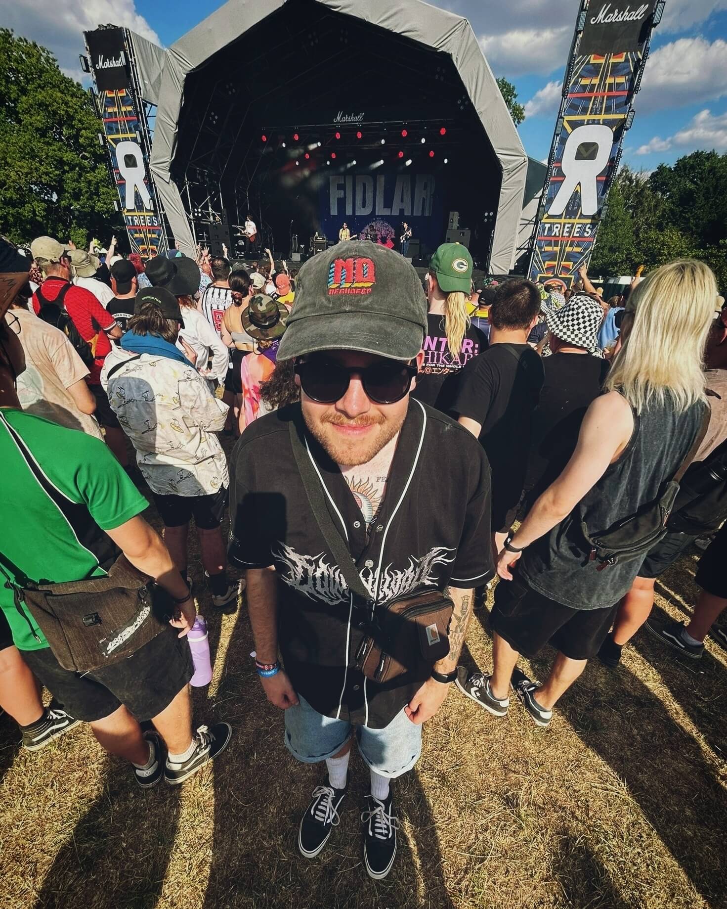 Dan from the Ragamuffins Music Podcast at 2000trees