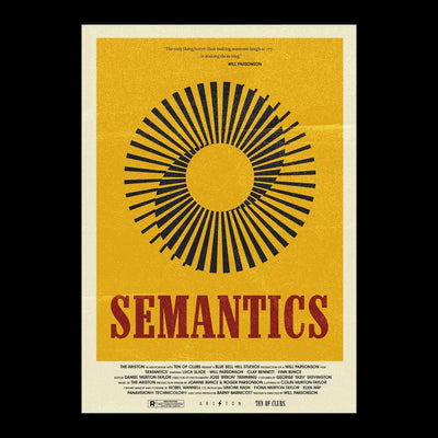 THE ARISTON - SEMANTICS TEE Shirts & Tops TEN OF CLUBS