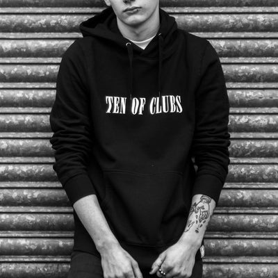 WAVE HOODIE Shirts & Tops TEN OF CLUBS #color_black